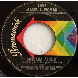 Barbara Acklin Come And See Me Baby / Love Makes A Woman Vinyl 7" USED