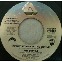Air Supply Every Woman In The World Vinyl 7" USED