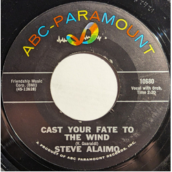 Steve Alaimo Cast Your Fate To The Wind Vinyl 7" USED