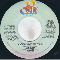 Ambrosia Burleigh Drummond Magical Mystery Tour Vinyl 7" USED