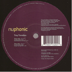 Tiny Trendies The Sky Is Not Crying Vinyl 12" USED