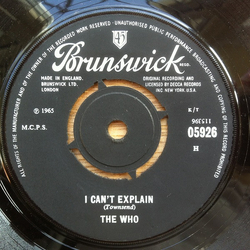 The Who I Can't Explain Vinyl 7" USED
