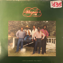 The Whispers Love Is Where You Find It Vinyl LP USED