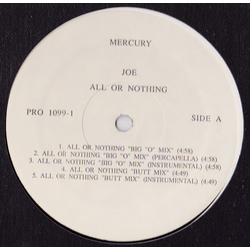 Joe All Or Nothing Vinyl 12" USED