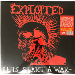 The Exploited Let's Start A War... ...Said Maggie One Day Vinyl LP USED