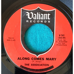 The Association (2) Along Comes Mary Vinyl 7" USED