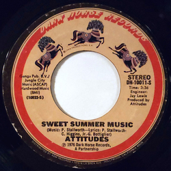 Attitudes Sweet Summer Music Vinyl 7" USED