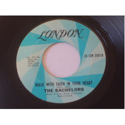 The Bachelors Walk With Faith In Your Heart / Queen Of Ireland Molly Malone Vinyl 7" USED