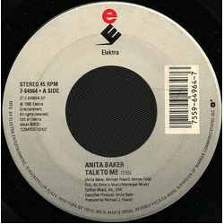 Anita Baker Talk To Me Vinyl 7" USED