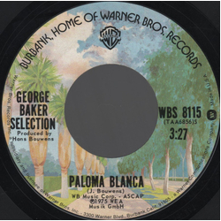 George Baker Selection Paloma Blanca / Dreamboat Vinyl 7" USED