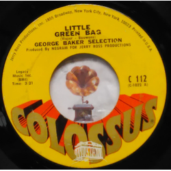 George Baker Selection Little Green Bag Vinyl 7" USED