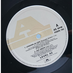 Level 42 Lessons In Love (Extended Version) Vinyl 12" USED