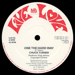 Chuck Turner One The Hard Way / Run Around Girl Vinyl 12" USED