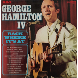 George Hamilton IV Back Where It's At Vinyl LP USED