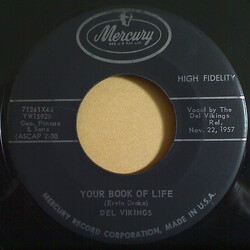 The Dell-Vikings / Carl Stevens & His Orchestra Your Book Of Life / Snowbound USED VINYL 7INCH 45 RPM