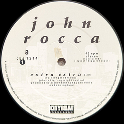 John Rocca Extra Extra  / Move Vinyl 12" USED