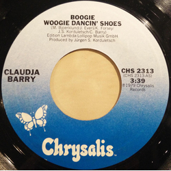 Claudja Barry Boogie Woogie Dancin' Shoes Vinyl 7" USED