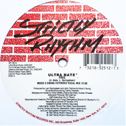 Ultra Naté Free (The Mood II Swing Mixes) Vinyl 12" USED