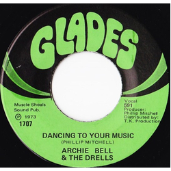 Archie Bell & The Drells Dancing To Your Music Vinyl 7" USED