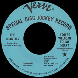 The Chantels You're Welcome To My Heart Vinyl 7" USED