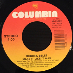 Regina Belle Make It Like It Was Vinyl 7" USED