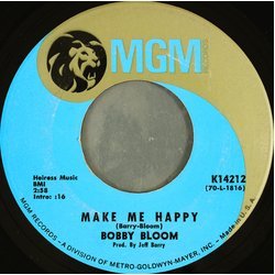 Bobby Bloom Make Me Happy / This Thing I've Gotten Into Vinyl 7" USED