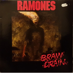 Ramones Brain Drain Vinyl LP USED