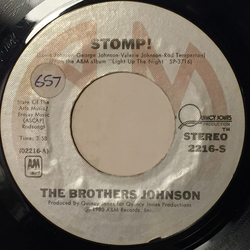 Brothers Johnson Stomp! Vinyl 7" USED