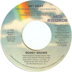 Bobby Brown Get Away Vinyl 7" USED