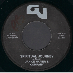 Janice Napier & Company Spiritual Journey / Miracle Worker Vinyl 7" USED