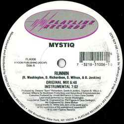 Mystiq Runnin Vinyl 12" USED