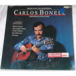 Carlos Bonell Presenting The Sensational Carlos Bonnell Showpieces For Guitar Vinyl LP USED
