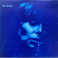 Joni Mitchell Blue Vinyl LP USED