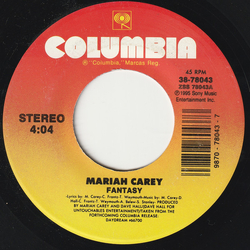 Mariah Carey Fantasy Vinyl 7" USED