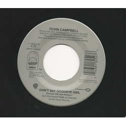 Tevin Campbell Don't Say Goodbye Girl Vinyl 7" USED