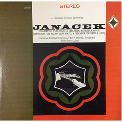 Leoš Janáček / Caramoor Festival Orchestra / Julius Rudel / Hilde Somer Concertino For Piano & Chamber Ensemble (1925) ; Capriccio For Piano, Left Han