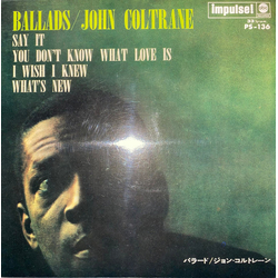 John Coltrane Ballads Vinyl 7" USED