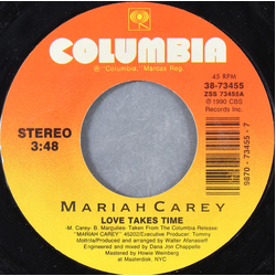 Mariah Carey Love Takes Time Vinyl 7" USED