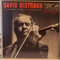 David Oistrach / Sergei Prokofiev / Jean-Marie Leclair / Pietro Antonio Locatelli / Vladimir Yampolsky Sonata No. 1, In F Minor / Sonata No. 3 In D / 