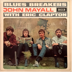 John Mayall / Eric Clapton Blues Breakers Vinyl LP USED