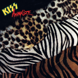 Kiss Animalize Vinyl LP USED