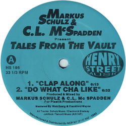 Markus Schulz / CL McSpadden Tales From The Vault Vinyl 12" USED