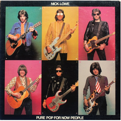 Nick Lowe Pure Pop For Now People Vinyl LP USED