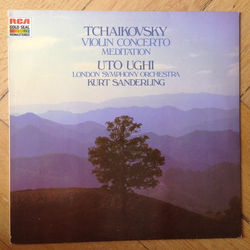 Pyotr Ilyich Tchaikovsky / Uto Ughi / London Symphony Orchestra Tchaikovsky – Violin Concerto - Meditation Vinyl LP USED