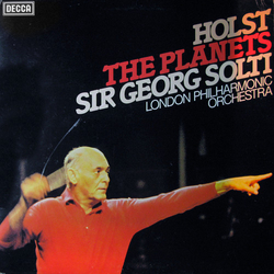 Gustav Holst / Georg Solti / London Philharmonic Orchestra The Planets Vinyl LP USED