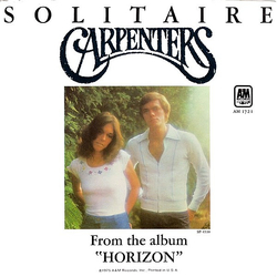 Carpenters Solitaire Vinyl 7" USED