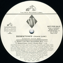 SWV Downtown (Down Low) / Right Here (Human Nature Duet) Vinyl 12" USED