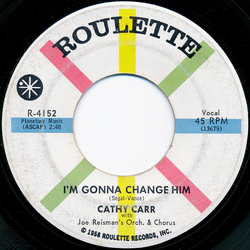 Cathy Carr I'm Gonna Change Him / The Little Things You Do Vinyl 7" USED