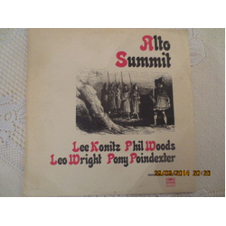 Lee Konitz / Pony Poindexter / Phil Woods / Leo Wright Alto Summit Vinyl LP USED