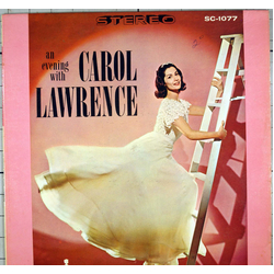 Carol Lawrence An Evening With Carol Lawrence Vinyl LP USED